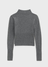 [MADE] ミーフィットタートルネックニットカーディガン (50% Wool)