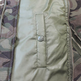 Cropped Fur Hood MA-1 Jacket (Camo)