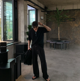 Urban Real Ice Turk Banding Wide Pants