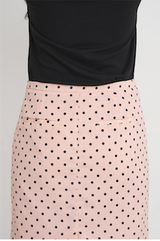 Darlene Mid Skirt Light Pink