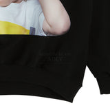 ADLV BABY FACE HOODIE BLACK DONUT1 R