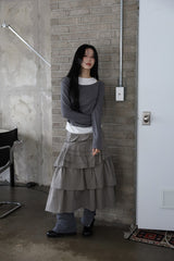 Cozy Mood Layered Brushed Tee