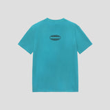 PARAGRAPH PIGMENT-DYED T SHIRT - BLUE GREEN