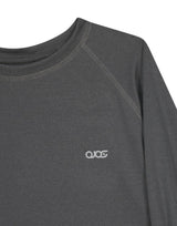 Mesh Band Puff Sleeve / Charcoal