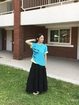 ニューエラレタリングクロップショートスリーブTシャツ (5c)
