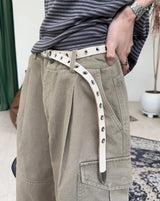 Ferid Stone Washed Cargo Bermuda Pants