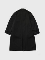 Curvy Line Mac Coat Black
