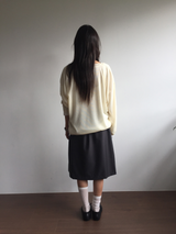 シナモンサマーVネックニット (6color)