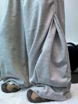 DOWN PINTUCK BALLOON LONG PANTS 🩶🖤2COLOR