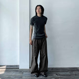 Retro Washed Silhouette Cargo Pants