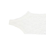 (2color) Wave Lace Foot Loop Leg Warmers