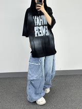 クラックローエッジカーゴパンツ