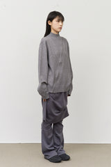(W) Dub Wrinkled Skirt Pants