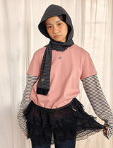 REVERSIBLE FRILL MUFFLER (BLACK)