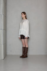 FINE LONG BLOUSE