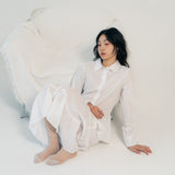 REGULAR FIT BELT SHIRTS (WHITE)