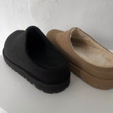 YSH5115 シャムド Ugg スリッパ (2色)