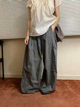 フォグピンタックパンツ