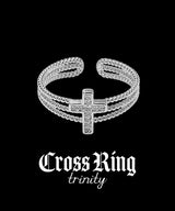 Trinity Cross Cubic Ring