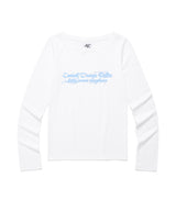 W SYMPHONY LS TEE WHITE(CV2EFFT554A)