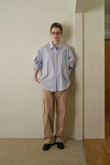 Standard pocket shirt_stripe
