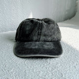 Charcoal Washed Retro Dad Cap