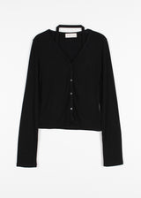 FRENCH LAYERED CARDIGAN