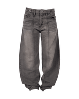 Regular Balloon Denim - Aged Black