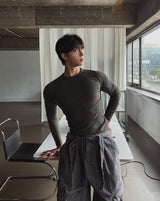 Kani Muscle Fit Rib Slim Tee