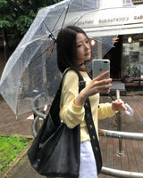 [ORIGINAL] Rainy V-Neck Sheer Long-Sleeve Tee