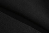 Diver Crop Hood Zipup (Black)