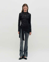 Sheer Layering Pants _ GREY