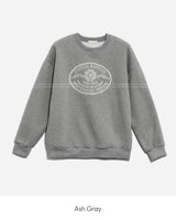Fleece lettering Sweatshirt
