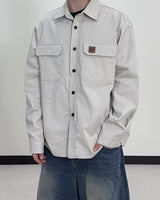 Fair Work Patch Shirt Jacket