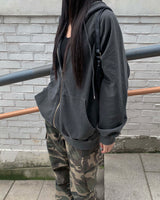 Pigment over hood jumper