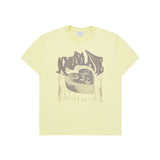 [24SS] メタルシンボルケーキアートワークショートスリーブTシャツ（ライトイエロー）