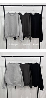 [기모ver.] Front cutting mtm(3color)