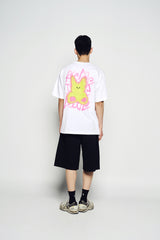 25SS ブラーラビット半袖Tシャツ ホワイト