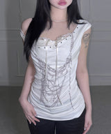 Drape Wing Top (3colors)