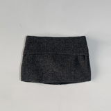 Gant Belt Knit Skirt (dark gray)