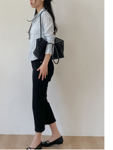 Shining Wrinkle Collar Blouse