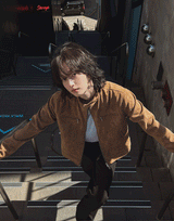 Jeep Biker Suede Jacket