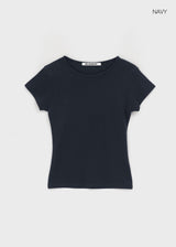 [MADE] Dutsbi Round Neck Short Sleeve Top