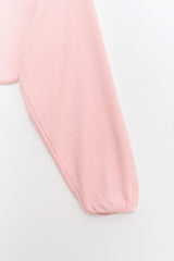 Puff Sleeves Cushion Bolero Pink