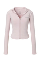 Petite zip-up - pink