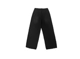Deron Denim Washing Banding Snap Wide Pants