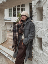 Atelier Hooded Wool Duffle Coat