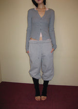 KNEE WARMER SWEAT PANTS