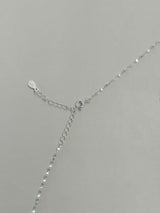 [925silver] Spot drop necklace