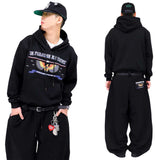 Cropped Vintage Terry Hoodie